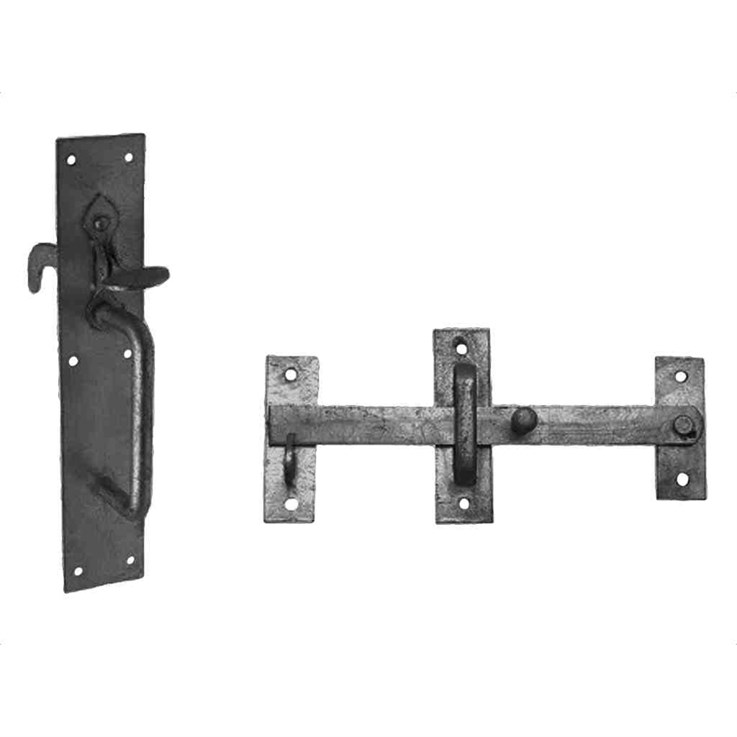 Suffolk Latch ISLBLK/BP